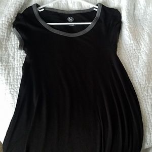 Black casual dress